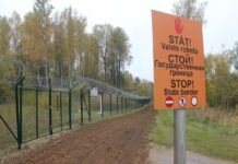 Латвия может возвести стену на границе с Беларусью в ближайшее время