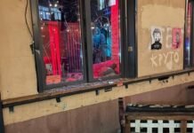 В Киеве на Подоле неизвестные разгромили бар. Полиция начала уголовное производство