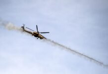Россияне утром обстреляли Сумскую область с вертолетов и РСЗО