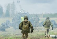 В Генштабе показали, как Эстония тренирует украинских защитников (фото)