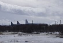 У Мурманську військовий підпалив літак окупантів