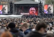 У Будапешті пройшов масштабний антиурядовий концерт напередодні виборів