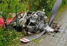 У Німеччині літак обрушився на житловий квартал