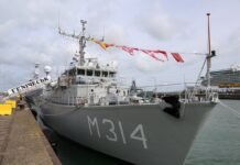 Україна отримала від Нідерландів новий корабель для протимінної боротьби