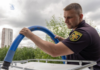 У Києві четверту добу ліквідовують наслідки обстрілу на озері Кирилівському