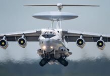 РФ злякалась українських ракет та підняла у небо майже всі літаки А-50У