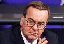 Пісторіус заявив про пряму загрозу Німеччині з боку Росії