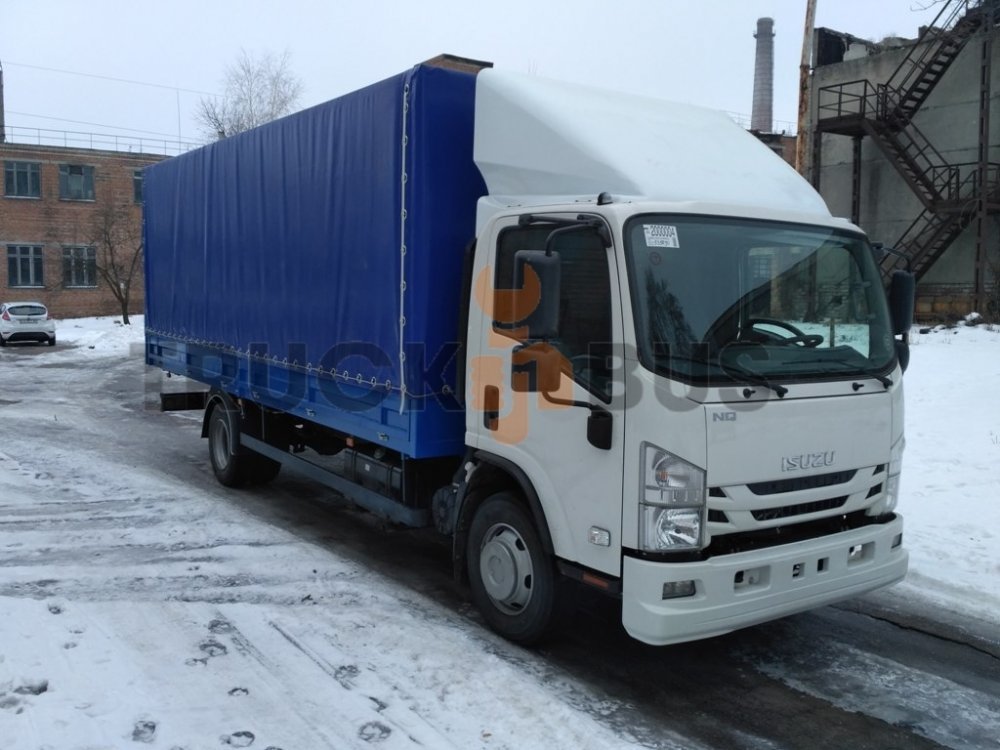 Автомобиль ISUZU NQR 90 L-K/M –борт-тент + ворота