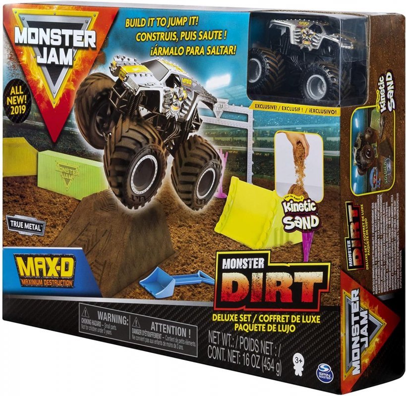 Monster Jam Набор Монстр Грязь Max D Monster Dirt