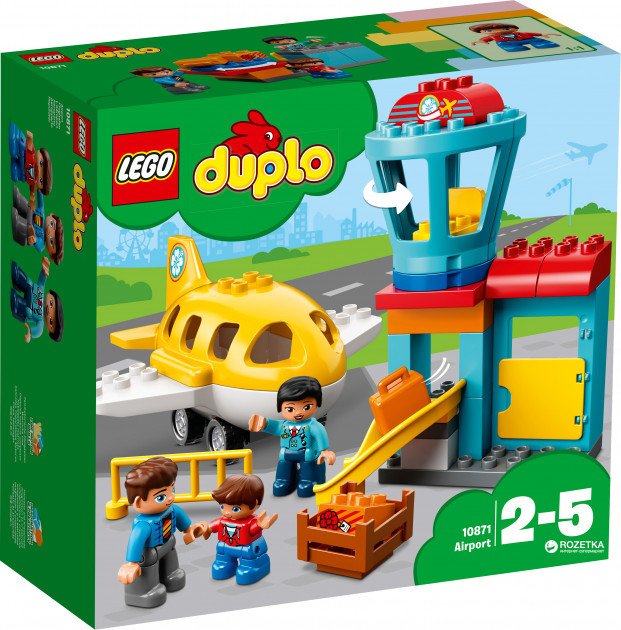 Конструктор Аэропорт LEGO DUPLO 29 деталей серия 10871