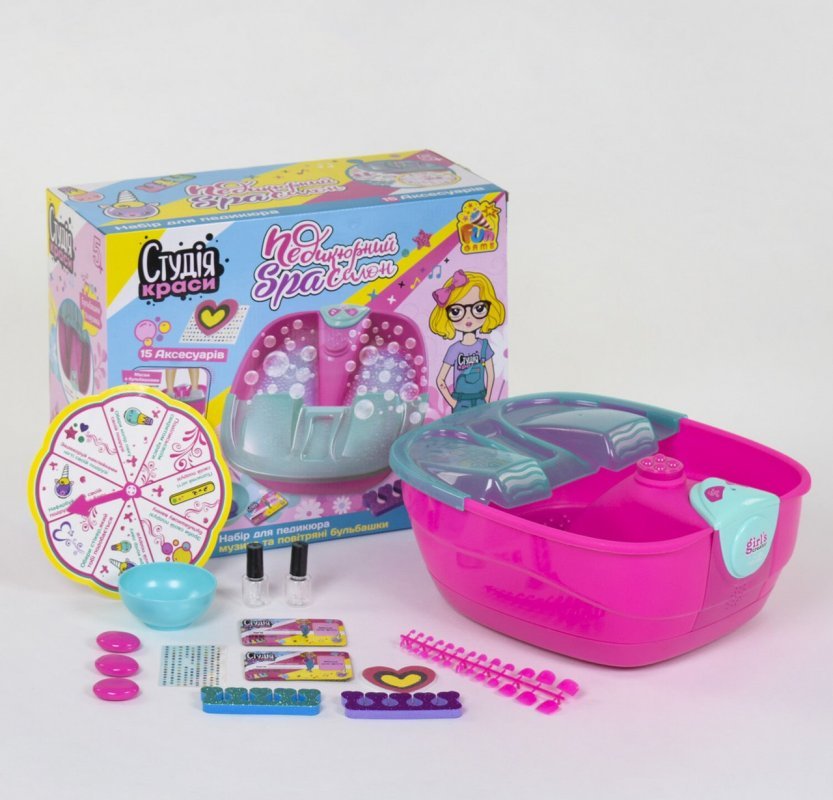 Игрушечная Педикюрная Студия красоты 7423