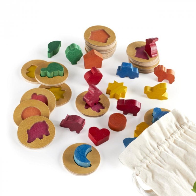 3D-пазл Manipulatives Форма і колір