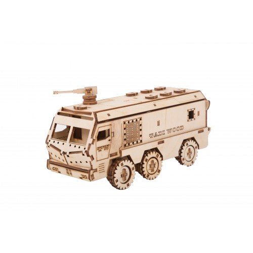 Деревянный пазл Бронемобиль