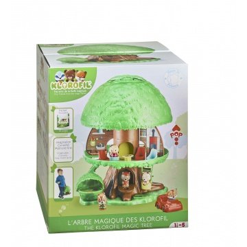 Игрушечный домик-магическое дерево с лесными жителями The Klorofil's Magical Tree Уценка!