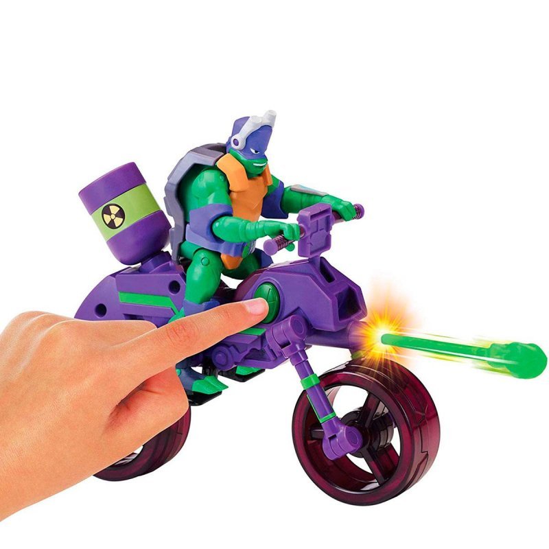 Боевой транспорт - МОТОЦИКЛ и эксклюзивна фигурка ДОНАТЕЛЛО