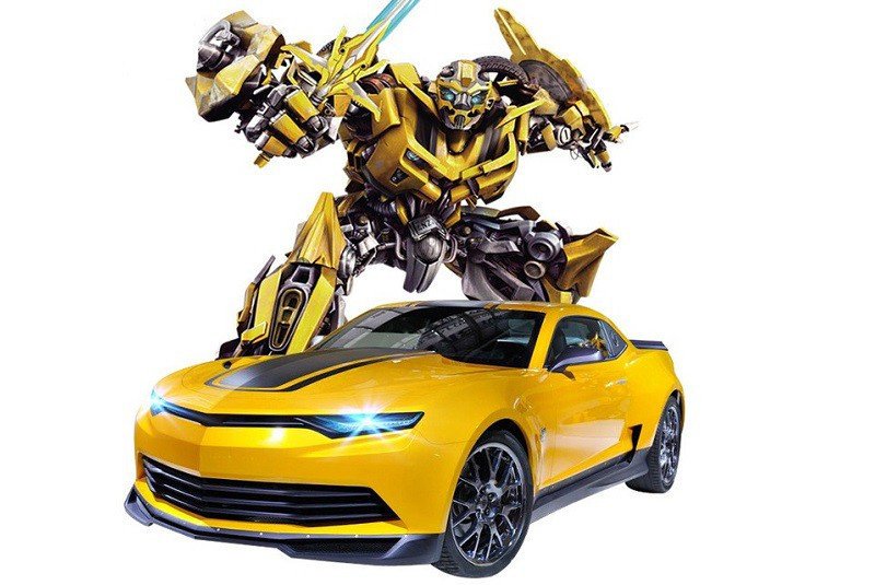 Машинка трансформер Вамблби на пульте управления