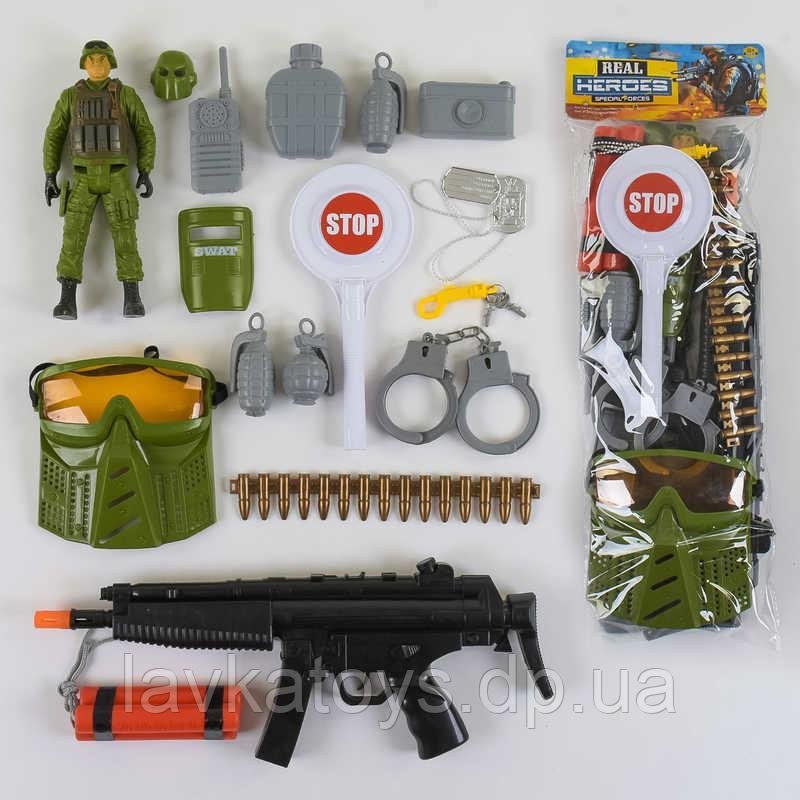 Игровой набор "Спецназ" в п/э /72-2/