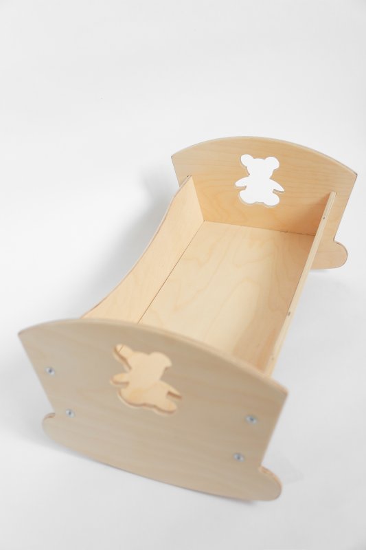 Кроватка для кукол ТМ "Потешки", в коробке.