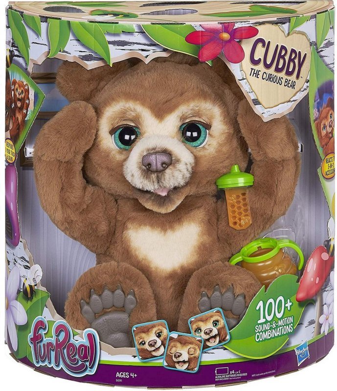 FurReal Friends Интерактивный медвежонок мишка Кабби Cubby The Curious Bear