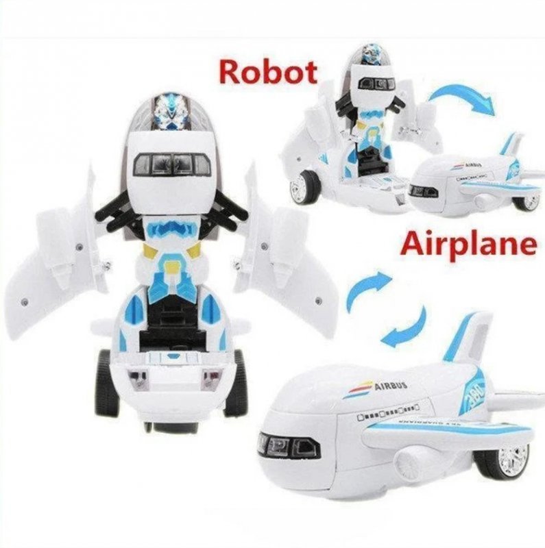 РОБОТ САМОЛЕТ Airbus Deformation | Трансформер робот-самолет