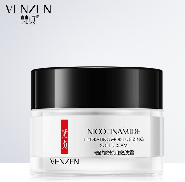 Крем для лица с никотинамидом VENZEN Nicotinamide Hydrating Moisturizing Soft Cream (50г)