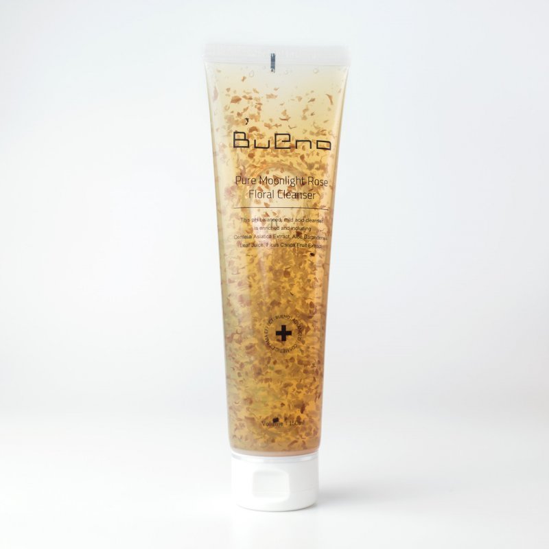 Гель для умывания с лепестками роз Bueno Pure Moonlight Rose Floral Cleanser