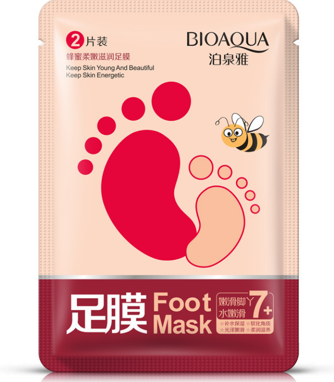 Носки маска для ног. 1 пара . Биоаква