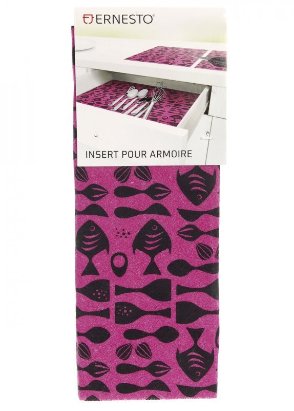 F02-470032, Салфетка для защиты кухонных принадлежностей, , фуксия-белый