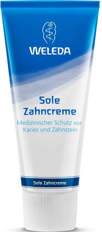 Зубная паста Weleda с минеральной солью 75 мл