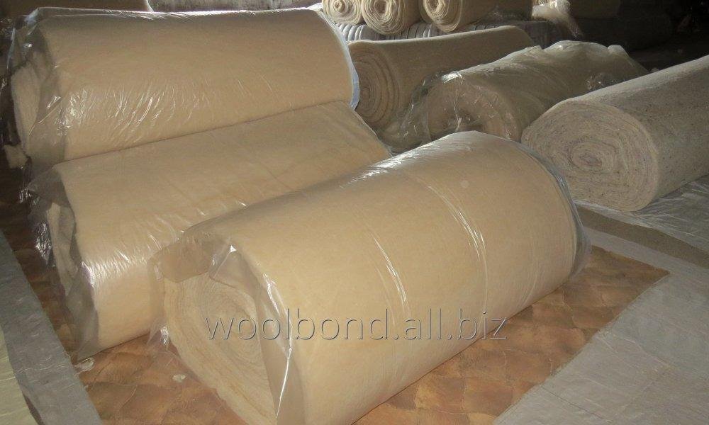 Шерстепон (70% шерсти) любой плотности