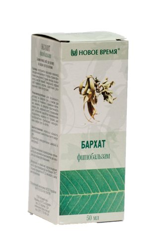 Фитобальзам "Бархат" Новое время, 50 мл
