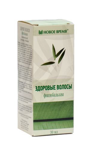 Фитобальзам "Здоровые волосы" Новое время, 30 мл