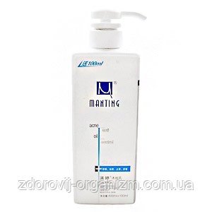 Гель для душа тела и волос Manting противозудный клещи демодекс и различные бактерии 500 мл.
