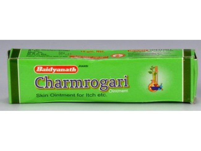 Мазь Чармрогари Байдьянатх, Charmrogari, Baidyanath. Удивительная травяная мазь при экземе и дермати