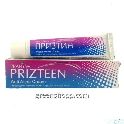 Средство Anti Acne Cream Prizteen Анти Акне Крем Призтин для борьбы с угревой сыпью и жирным блеском