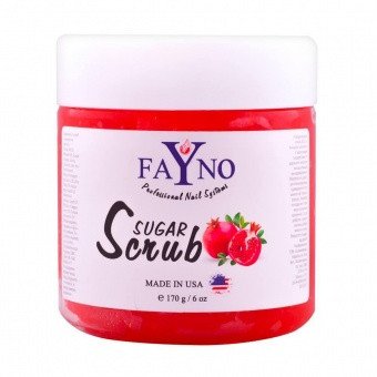 Сахарный скраб Fayno "Гранат", 170 гр