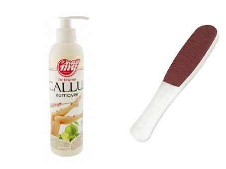 Кислотный пилинг для ног My Nail Callus Remover, 250мл + Пилка для педикюра 80/150