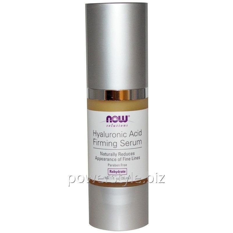 Сыворотка NOW Foods, Solutions, Hyaluronic Acid Firming Serum, 30 мл