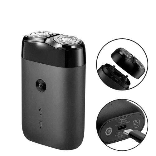 Электробритва портативная аккумуляторная IPX7 роторная Xiaomi MSX201