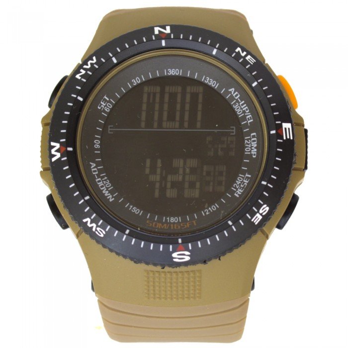 Часы тактические США Water Resistant 5 atm койот