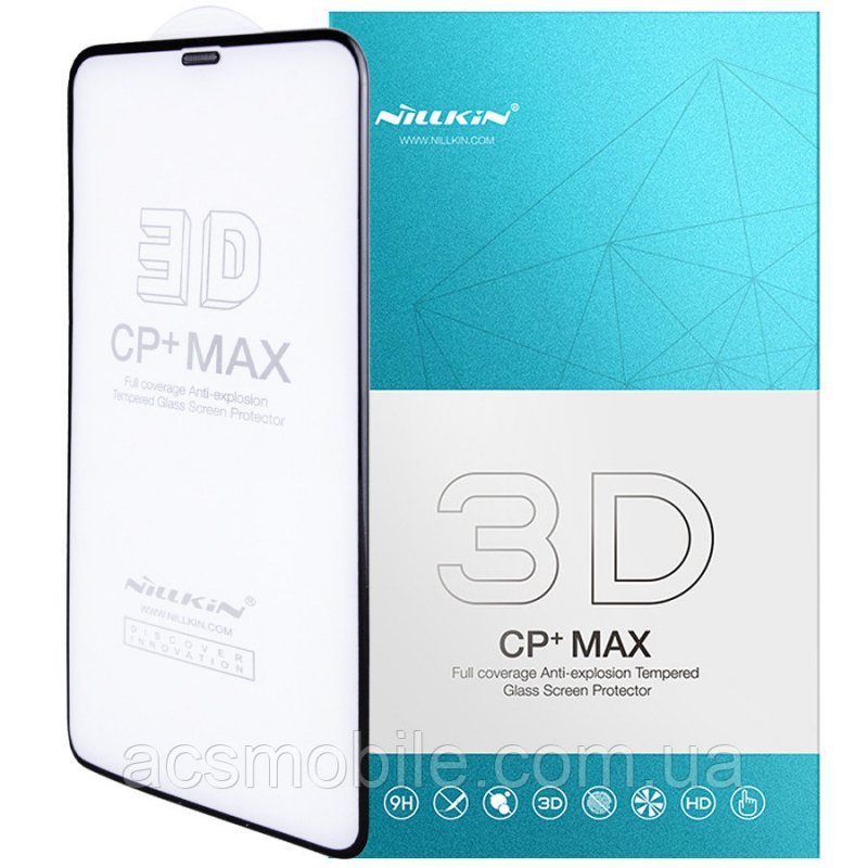 Защитное стекло Nillkin (CP+ max 3D) для Apple iPhone 11 (6.1") / XR (6.1")