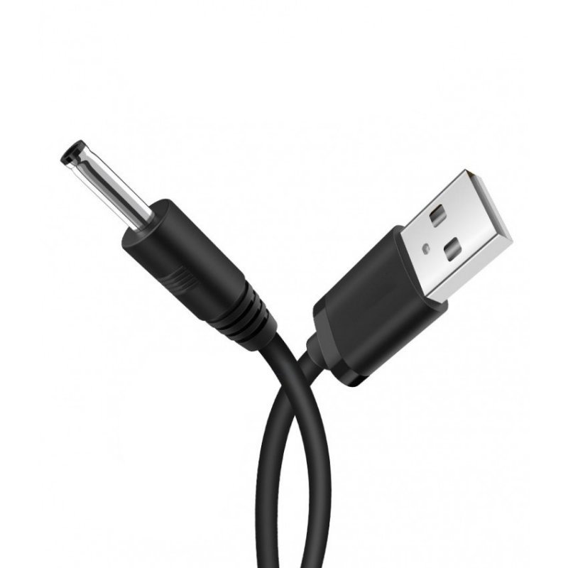 Кабель для планшета 0,8м USB=> 3.5/1.35 Black