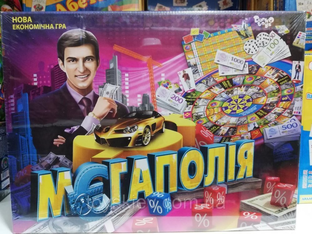 Настольная игра большая "Мегаполия"