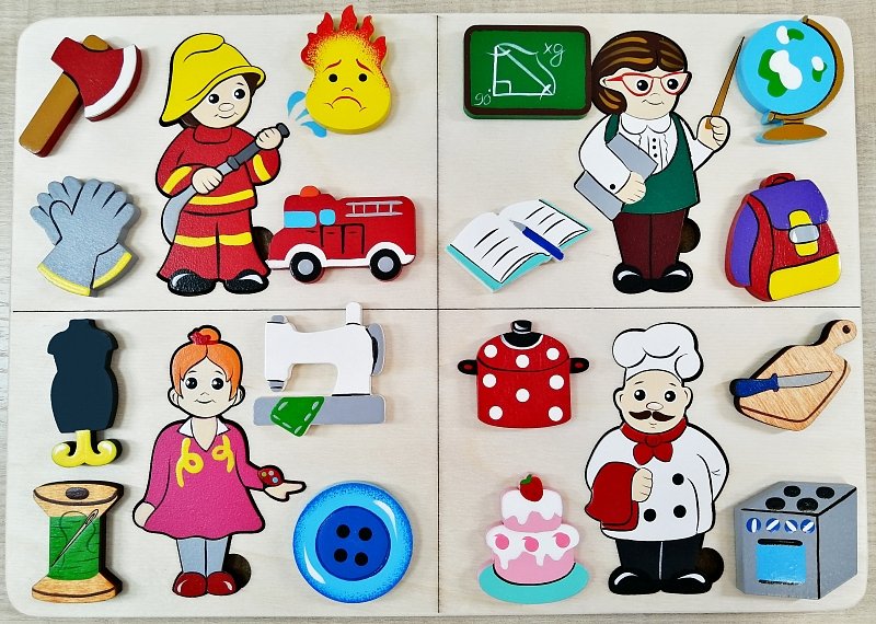 Игрушка обучающая Профессии 1
