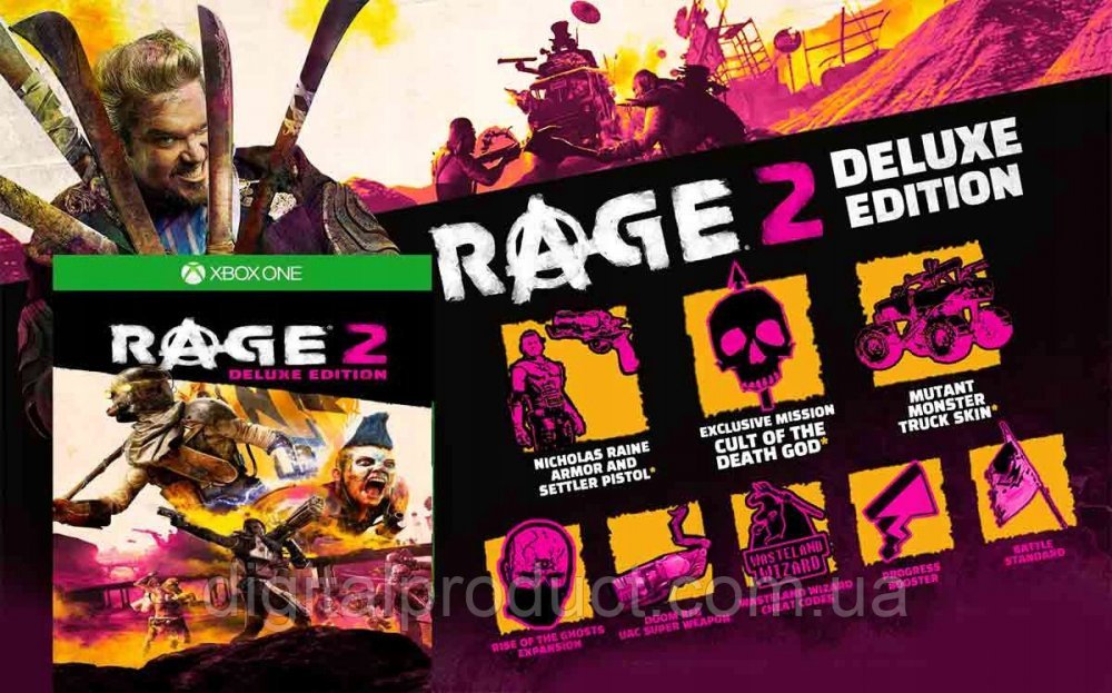 RAGE 2: Deluxe Edition для Xbox One (иксбокс ван S/X)