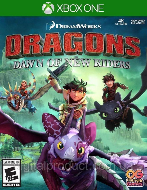 DreamWorks Dragons Dawn of New Riders для Xbox One (иксбокс ван S/X)