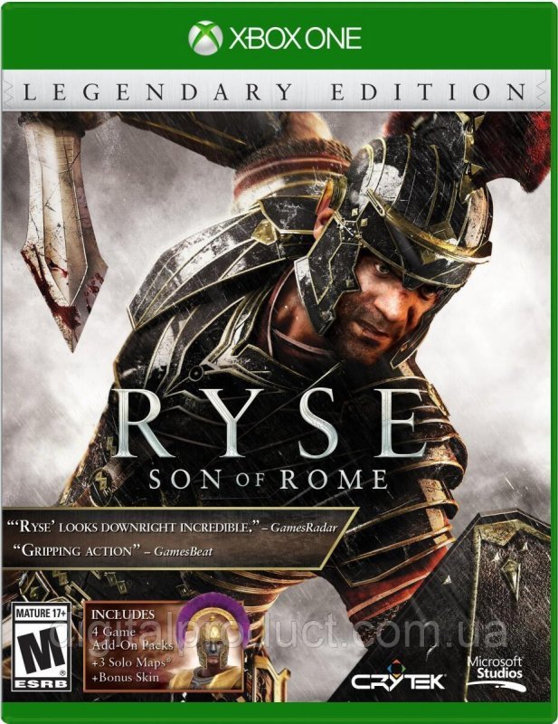 Ryse: Legendary Edition (Ryse: Легендарное издание) для Xbox One (иксбокс ван S/X)