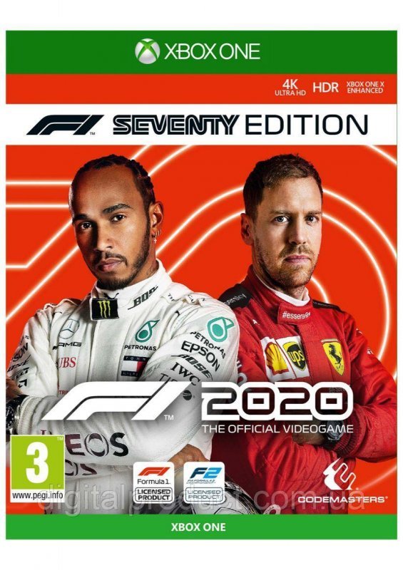 F1® 2020 F1® Seventy Edition для Xbox One (иксбокс ван S/X)