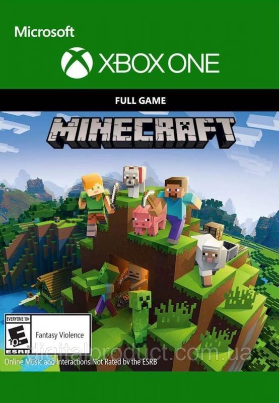 Minecraft (Майнкрафт) для Xbox One (иксбокс ван S/X)