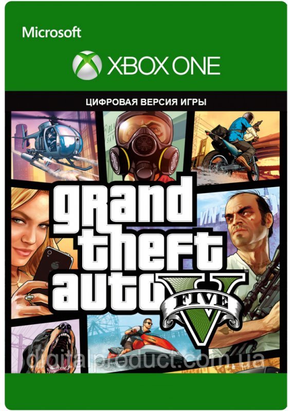 Grand Theft Auto V (GTA V) для Xbox One (иксбокс ван S/X)